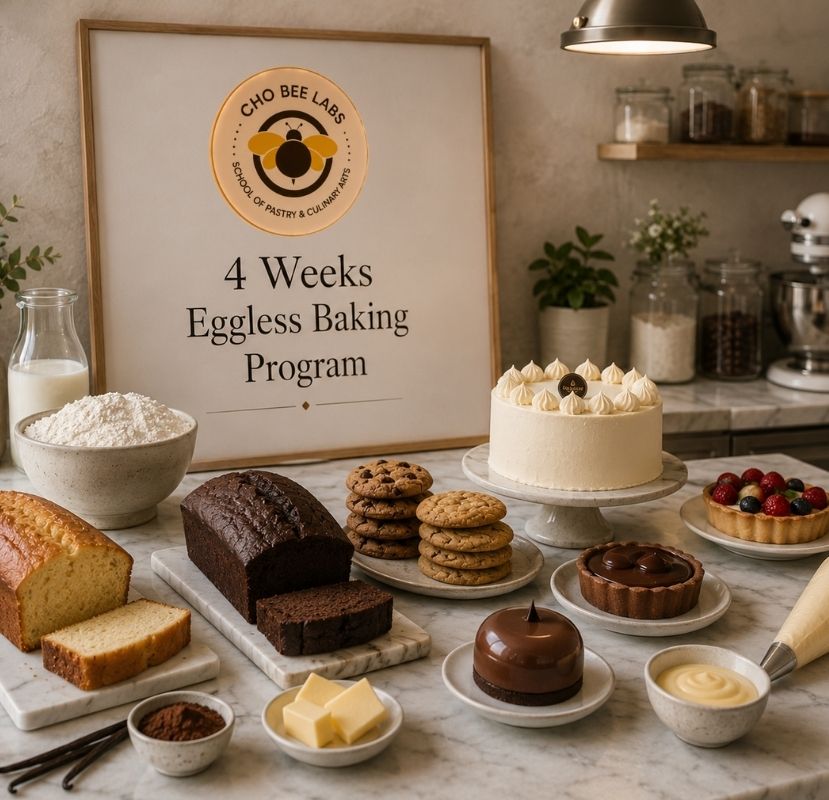 4 Weeks Eggless Baking Program Course details